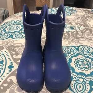 boys croc rainboots
